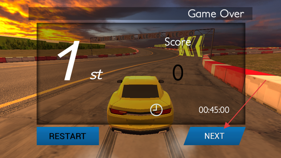 狂暴赛车自由赛