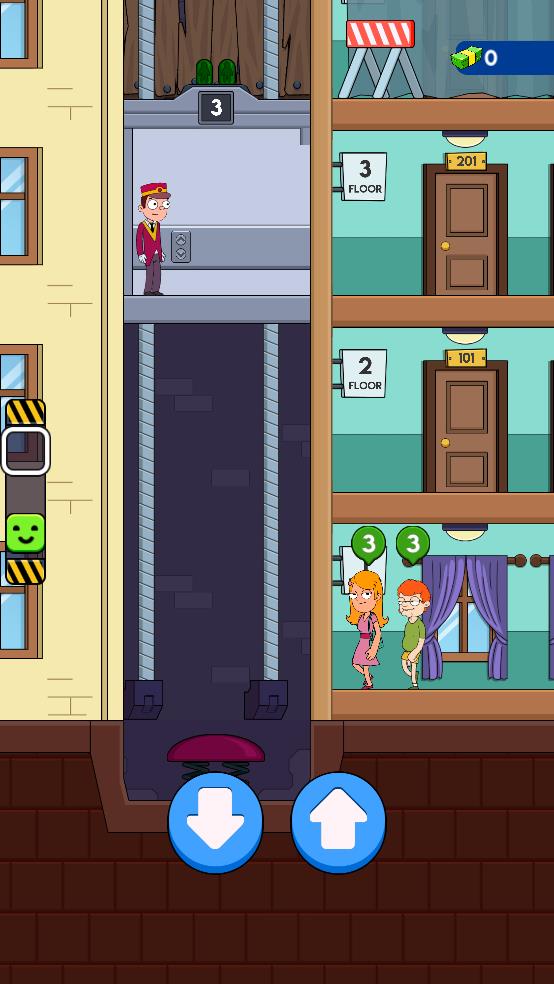 酒店电梯模拟器截图2