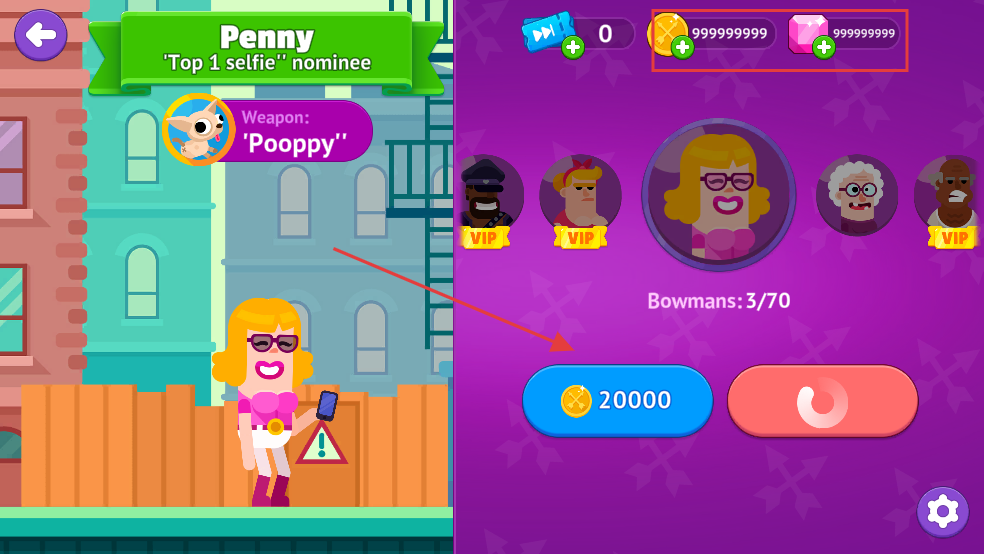 冷血射手全人物无限钻石