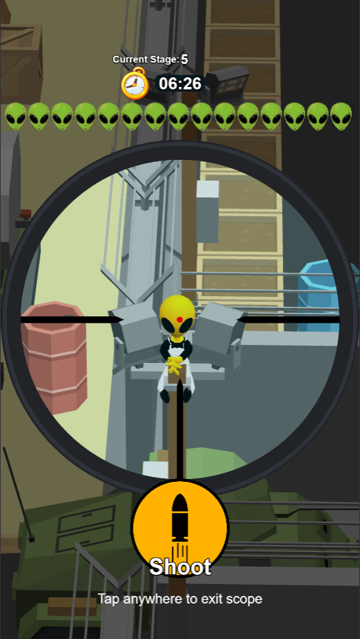 狙击外星人无广告版截图1