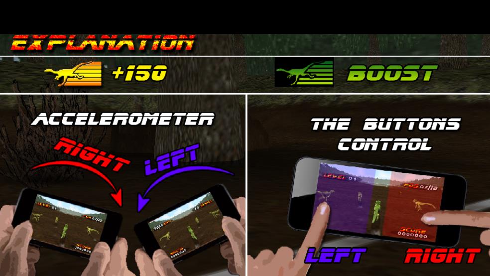 侏罗纪跑酷截图2