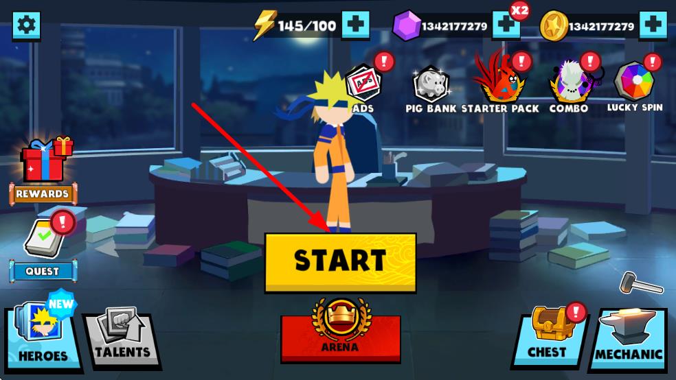 火柴人忍者忍者格斗无限金币钻石版