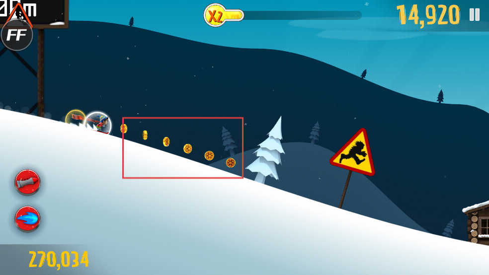 滑雪大冒险无限金币版