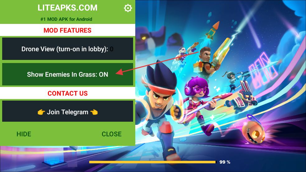 英雄来袭内置mod菜单