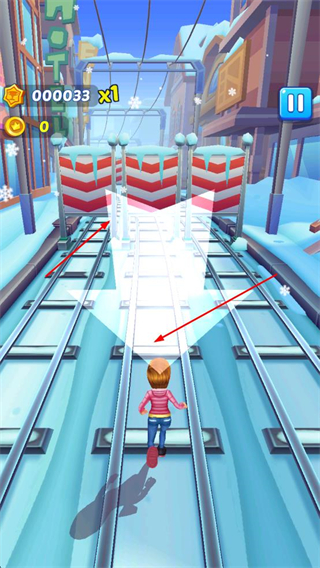 地铁公主赛跑者