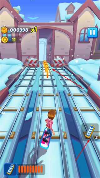 地铁公主赛跑者