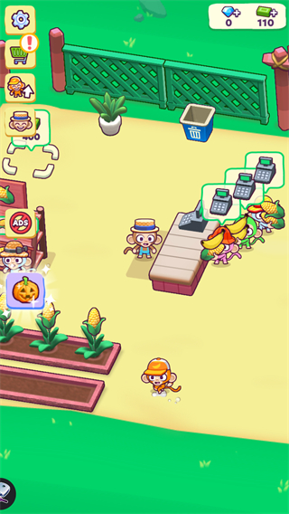 猴子超市无限金币截图1