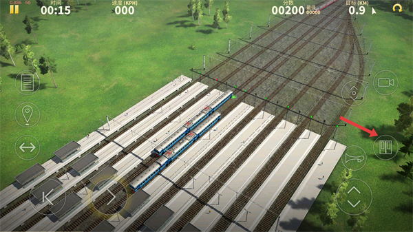 电动火车模拟器