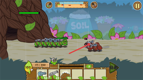 激战毛毛虫军团