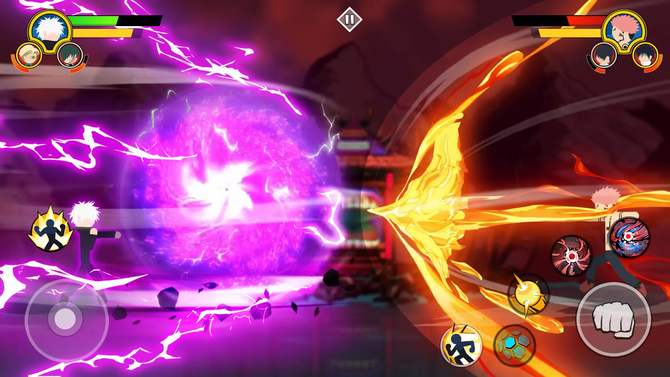 火柴人咒术回战无限版截图4