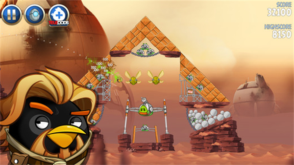 愤怒的小鸟星球大战2截图1