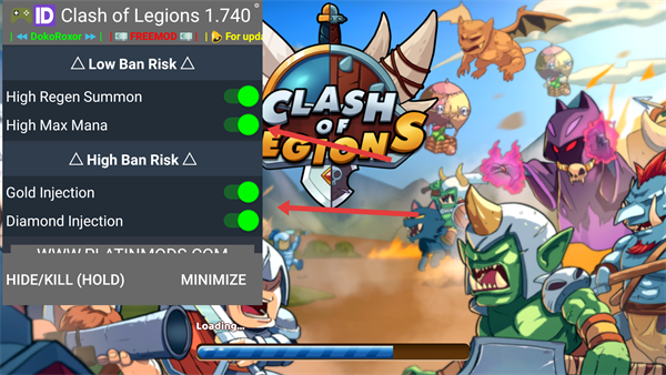 军团冲突王国崛起内置功能菜单