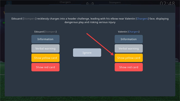 足球裁判模拟器