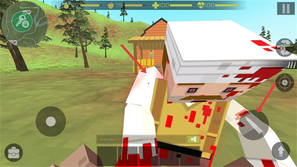 僵尸猎人像素生存内置菜单版