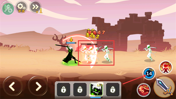 火柴人瞅你咋地无限金币钻石版